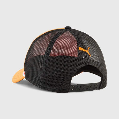 Czapka z daszkiem z siateczką McLaren F1 pomarańczowa z logo Puma - McLaren Racing
