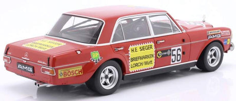 Model WERK83 1:18 Mercedes Benz 300 SEL 6.8 AMG #56 H. Heyer 200 Miles Nürburgring 1972