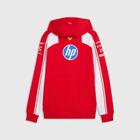 Bluza z kapturem Scuderia Ferrari F1 x Puma z logo sponsorów - edycja zespołowa