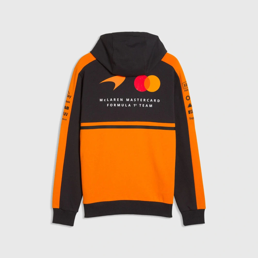 McLaren F1 x Puma Team Hoodie with Sponsor Logos – Team Edition