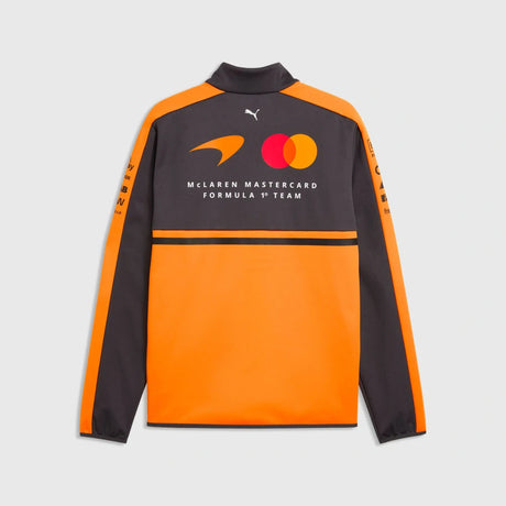 McLaren F1 Team Softshell Jacket 2026 – Orange/Grey