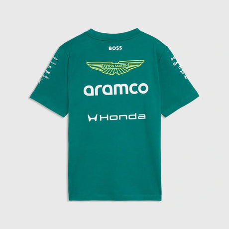 Koszulka dziecięca Aston Martin F1 Team 2026 – zielona