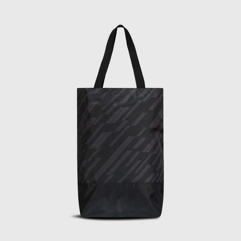 Formula 1 shopping bag with logo, black