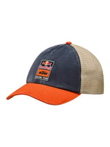 Czapka z daszkiem z siateczką KTM Red Bull Racing RIDER z logo