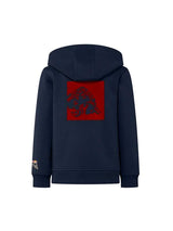 Red Bull Ring CORE kids' zip-up sweatshirt with RRI motif - 164 CM