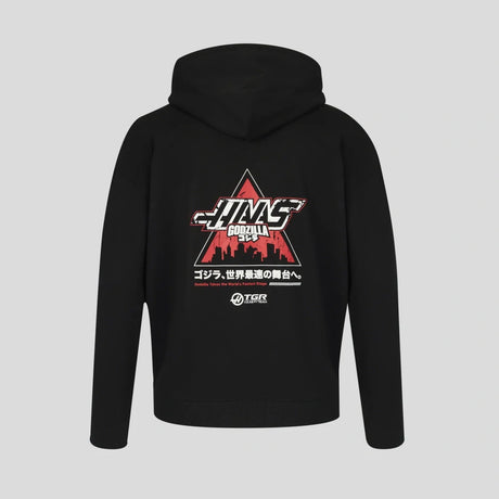Haas F1 Team x Godzilla Hoodie – Japan 2026 Edition, Black