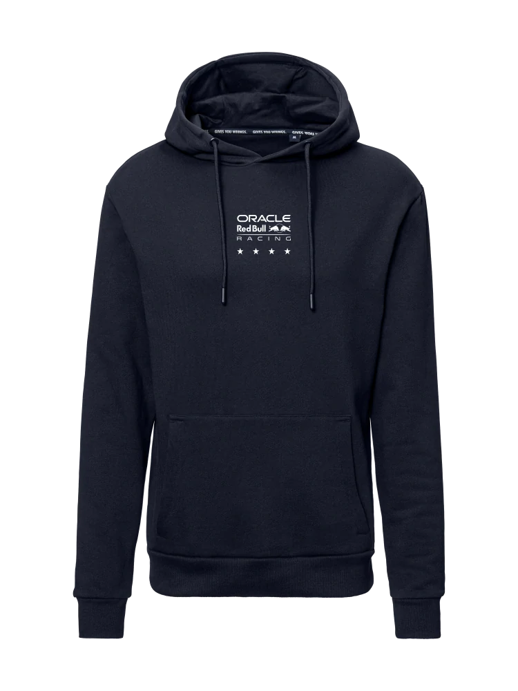 Bluza z kapturem Oracle Red Bull Racing Max Verstappen z logo – granatowa