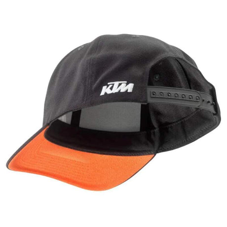 Czapka z daszkiem kibica KTM Racing czarna z logo