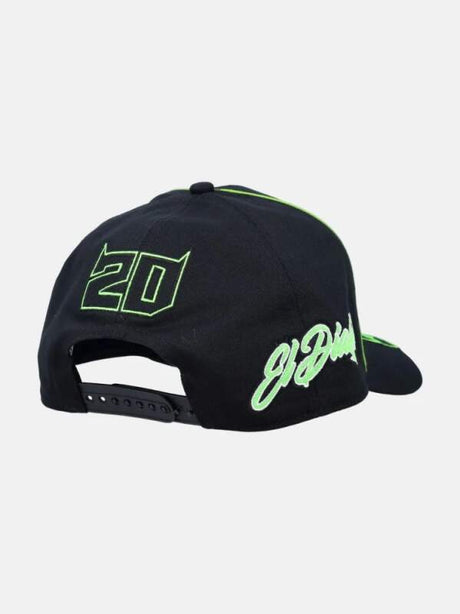 Czapka z daszkiem Fabio Quartararo - Monster Energy z zakrzywionym daszkiem