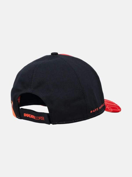 Czapka z daszkiem kibica Ducati Corse - Marc Marquez z logo #93