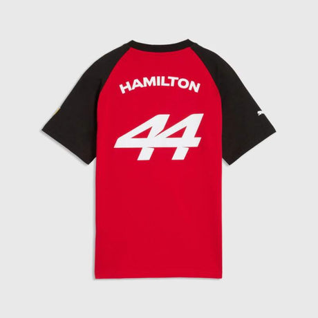 Koszulka dziecięca Lewis Hamilton Scuderia Ferrari F1 x Puma - edycja kibica - 152 cm