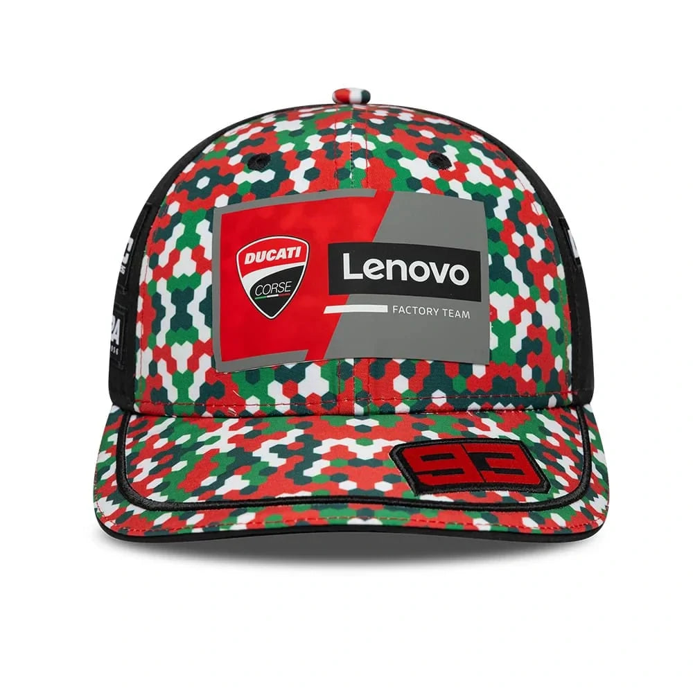 Czapka z daszkiem Ducati Lenovo Team Marc Marquez #93 – edycja Mugello 2026