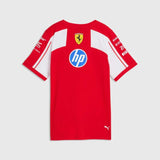 Damska koszulka Scuderia Ferrari F1 x Puma z logo sponsorów - edycja zespołowa