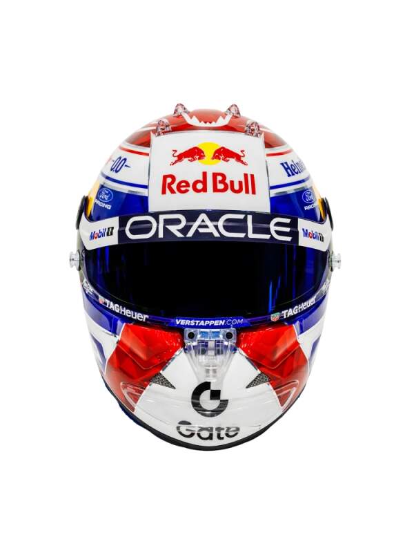 Model kasku Max Verstappen 2026 1:4 Schuberth