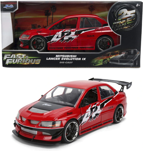 Model Jada Szybcy i wściekli Mitsubishi Lancer Evolution IX 1:24 – Tokyo Drift 2006
