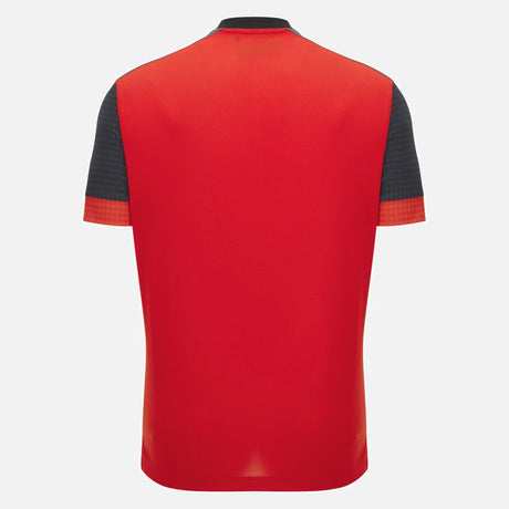 Koszulka sportowa Ducati x Macron z logo – czerwona