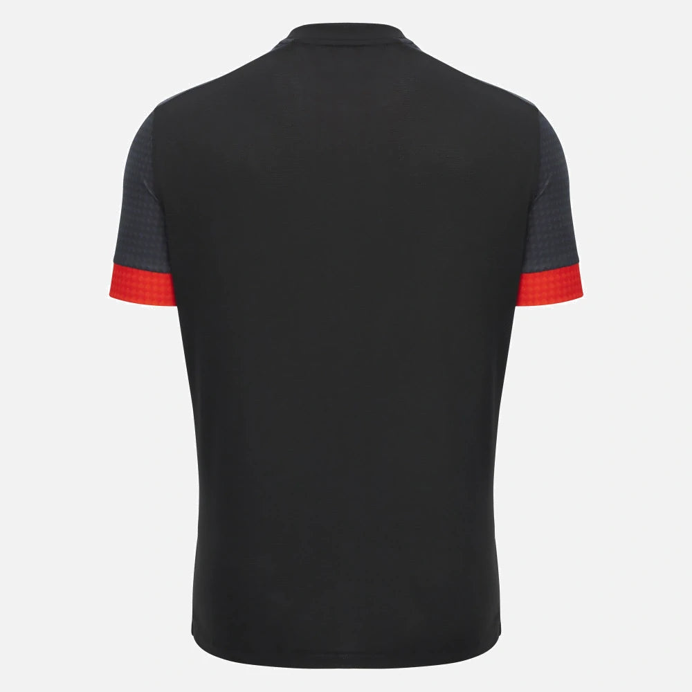 Ducati x Macron Sports T-Shirt with Logo – Dark Grey