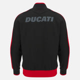 Kurtka softshell Ducati x Macron z logo – czarna
