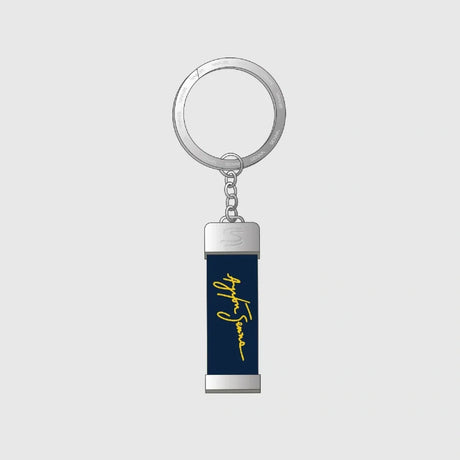Brelok Ayrton Senna Signature – granatowy