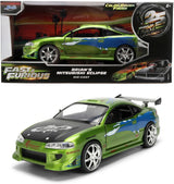 Jada Fast & Furious Brian's Mitsubishi Eclipse Model 1:24 – 25th Anniversary Edition