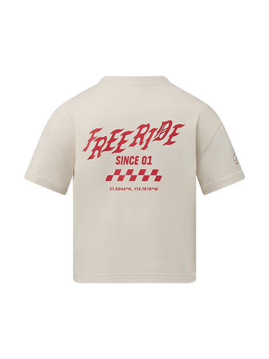 Red Bull Rampage Women's FREERIDE T-Shirt – Off-White