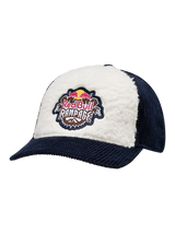 Czapka z daszkiem Red Bull Rampage FLEECE – kremowo-granatowa