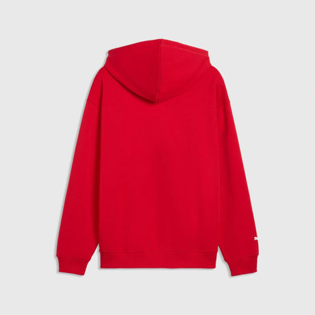 Bluza z kapturem Scuderia Ferrari F1 x Puma z dużą tarczą – czerwona