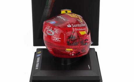 LookSmart Carlos Sainz Helmet Model 1:5 – SF Abu Dhabi 2024