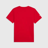 Koszulka kibica Scuderia Ferrari F1 x Puma z dużą tarczą – czerwona