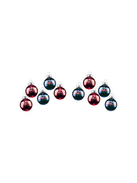 Mini bombki choinkowe Oracle Red Bull Racing – zestaw 10 szt.