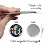 Naklejka Alfa Romeo 3D
