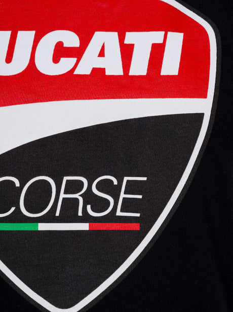 Koszulka damska Ducati Corse z logo czarna