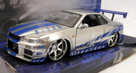 Model Szybcy i wściekli Nissan Skyline R34 2002