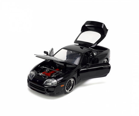 Model Szybcy i wściekli Toyota Supra 1:24 czarny
