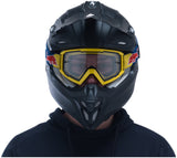 Gogle motocrossowe Red Bull Spect WHIP żółte z przezroczystą szybą