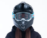 Red Bull Spect STRIVE S motocross goggles grey with smoke lens