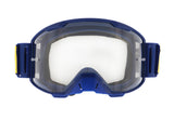 Red Bull Spect STRIVE motocross goggles navy with clear lens