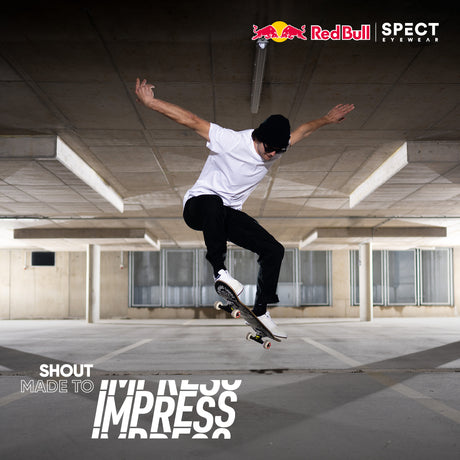 Okulary przeciwsłoneczne Red Bull Spect MARSH czarne z dymionymi soczewkami