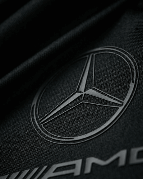 Koszulka damska zespołowa Mercedes AMG Petronas F1 AMG STEALTH czarna