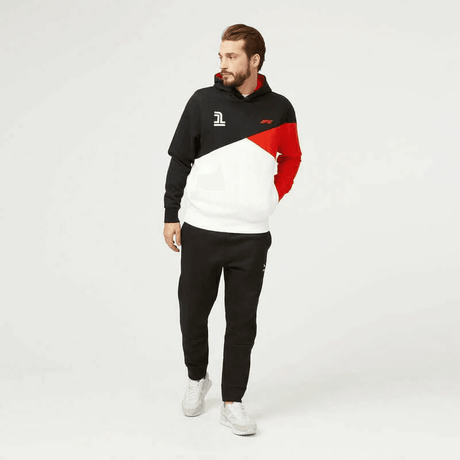 Bluza casual z kapturem F1 tech