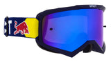 Gogle motocrossowe Red Bull Spect EVAN granatowe z niebieską szybą