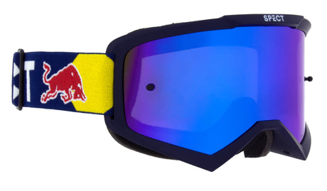 Gogle motocrossowe Red Bull Spect EVAN granatowe z niebieską szybą
