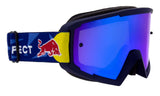 Gogle motocrossowe Red Bull Spect WHIP niebieskie z niebieską szybą