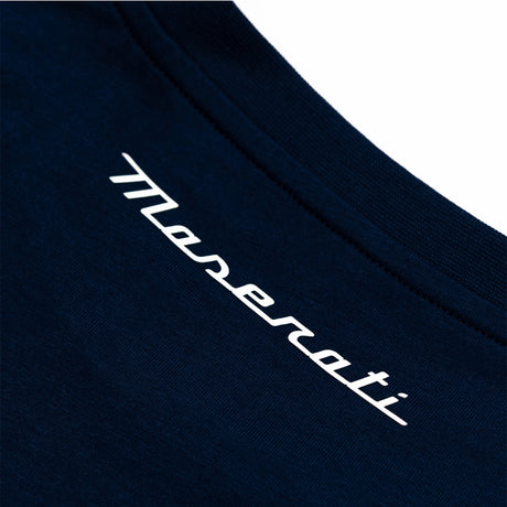 Koszulka męska Maserati z małym logo trójzębu