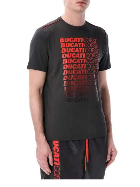 Koszulka kibica Ducati Corse ciemnoszara DUCATI