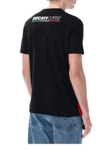 Koszulka casual Ducati Corse czarna z logo