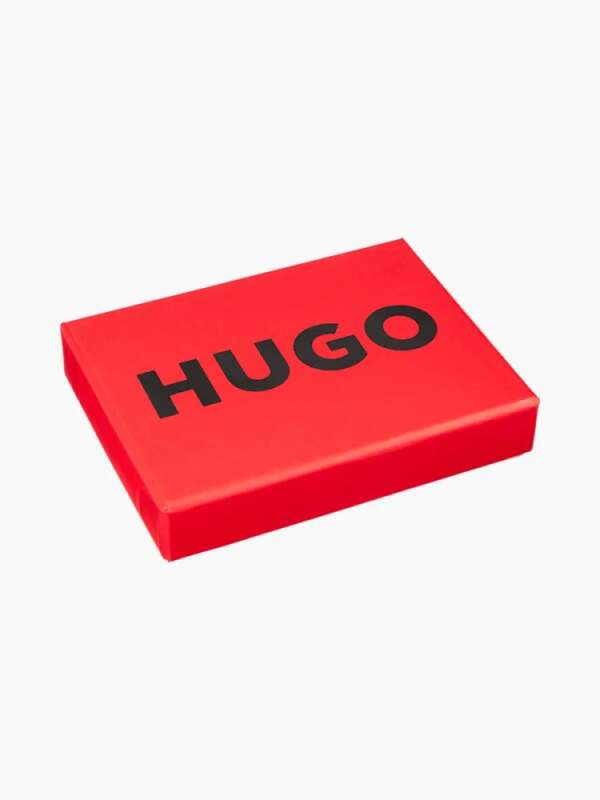 HUGO leather card holder – Visa Cash App RB black