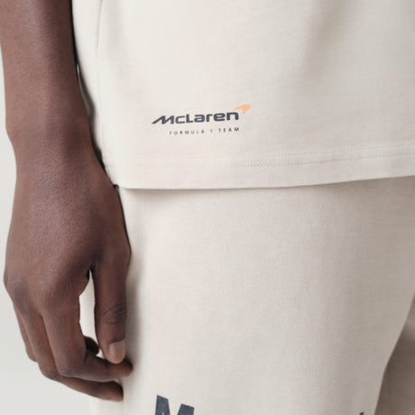 Koszulka casual McLaren F1 NE speedmark piaskowa