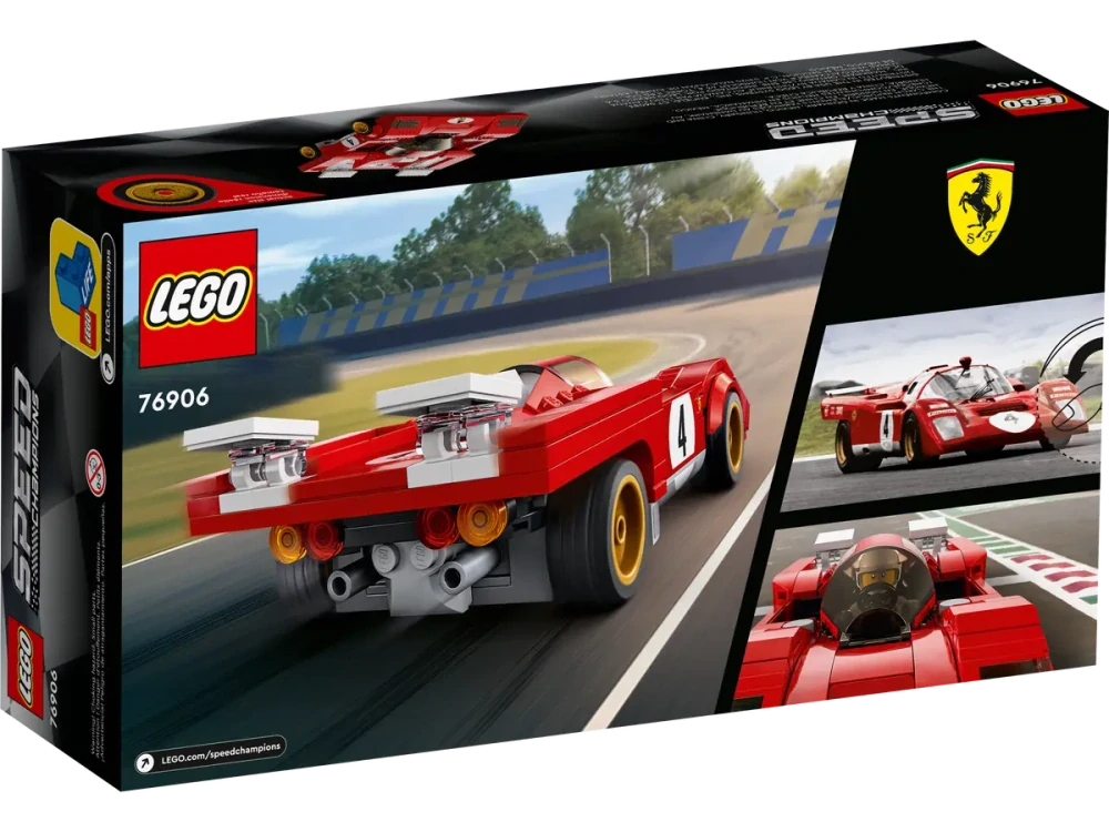 Zestaw LEGO Speed Champions 76906 1970 Ferrari 512 M