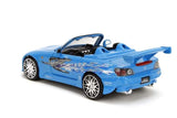Model Szybcy i wściekli Honda S2000 niebieski